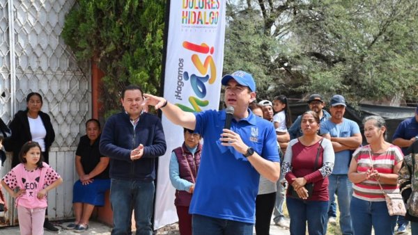 Comienzan la pavimentación de la Calle San José Iturbide de Dolores Hidalgo