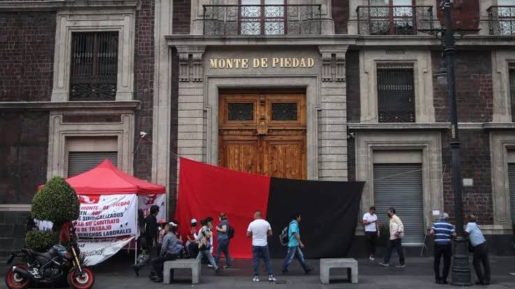 Permanece huelga en Nacional Monte de Piedad: ¿qué pasará con los préstamos y prendas?