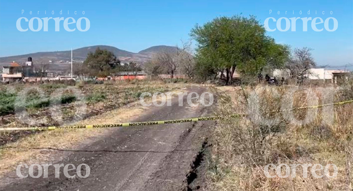 Hallan a hombre muerto en Salvatierra, con una herida de bala