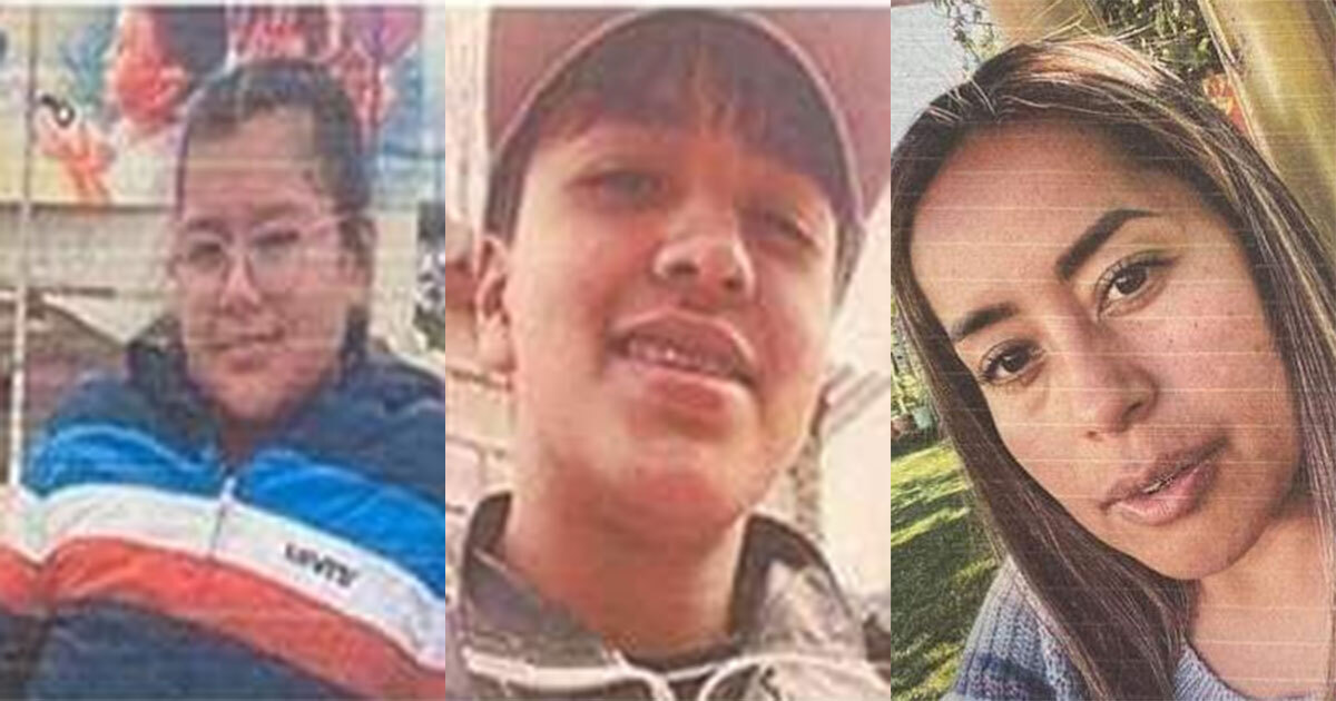 ¿Los has visto? Desparecen dos adolescentes y una mujer en Xichú 