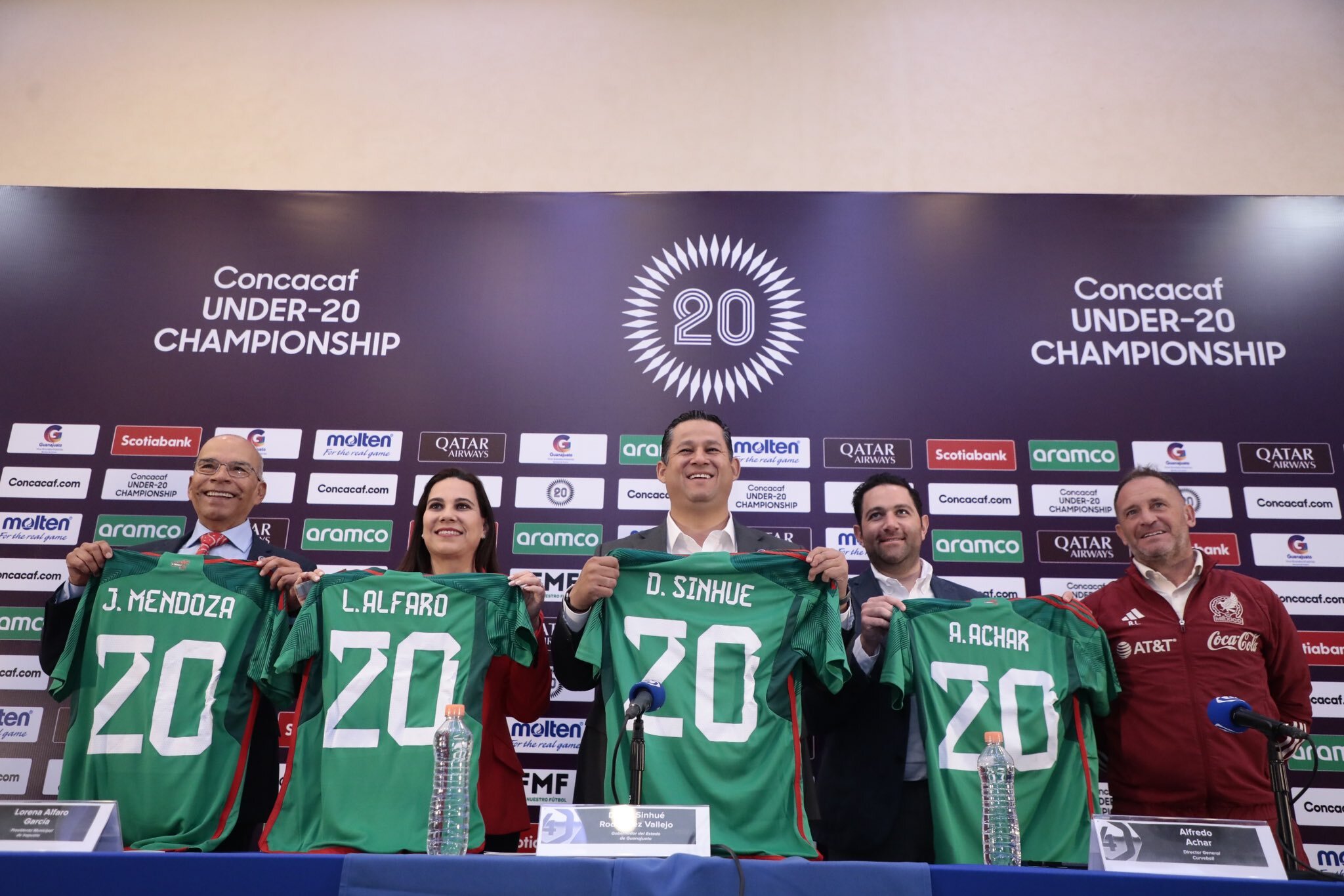 Irapuato y Celaya serán las sedes del Premundial Sub-20 de la Concacaf