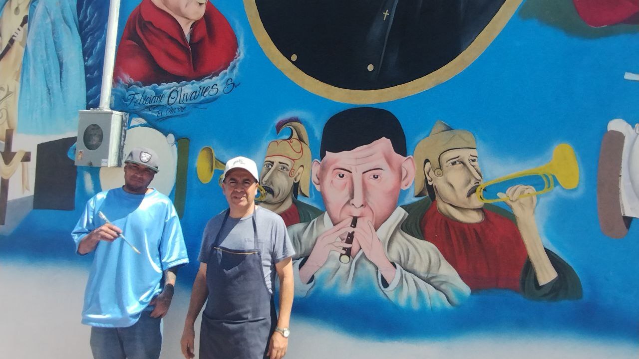 Con mural en su honor, reconocen a organizadores de la Judea en Purísima del Rincón