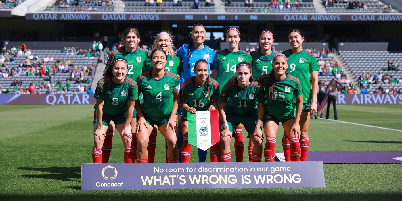 México derrota a Paraguay y llega a la Semifinal de la Copa Oro femenil de la Concacaf