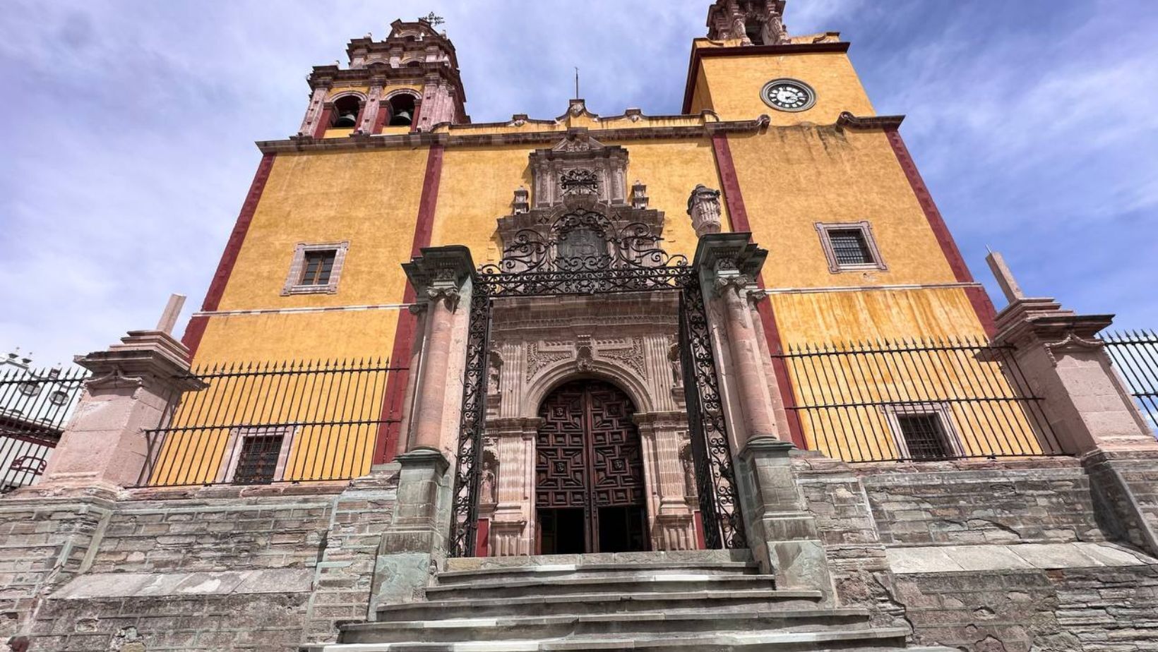 Así avanza la restauración de la Basílica Colegiata de Nuestra Señora de Guanajuato