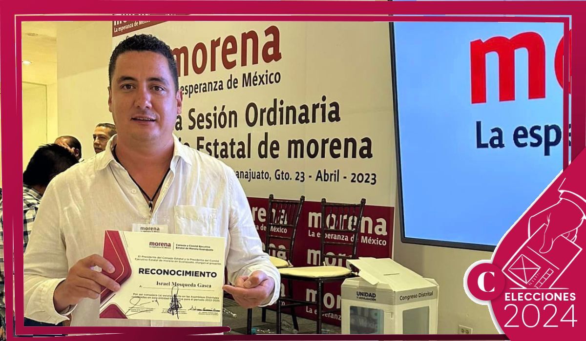 ¿Quién es Israel Mosqueda Gasca? Candidato de Morena en Valle de Santiago | Elecciones 2024