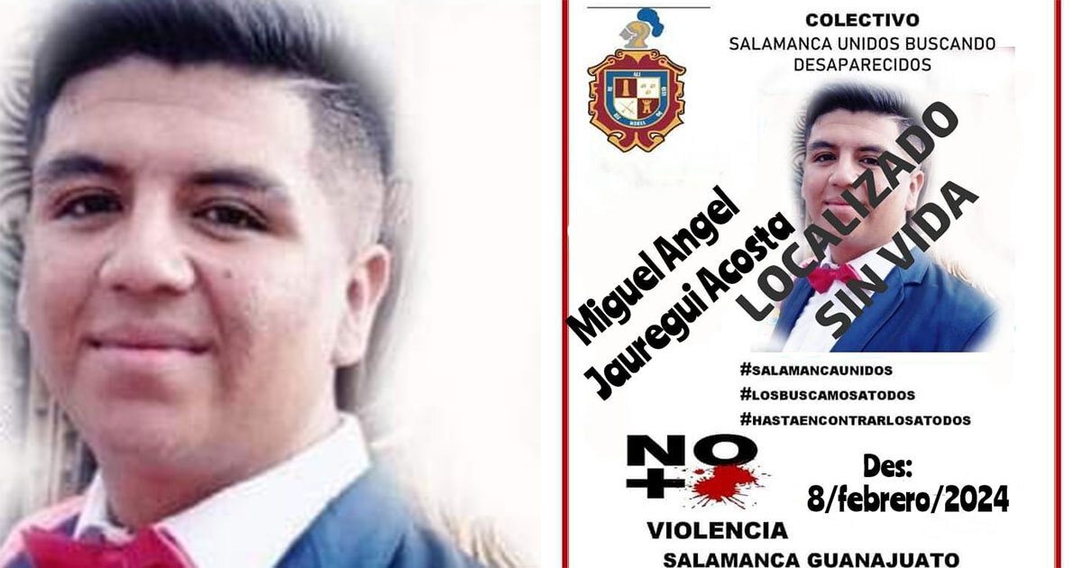 Colectivos hallan sin vida a Miguel Ángel, joven desaparecido en Salamanca 