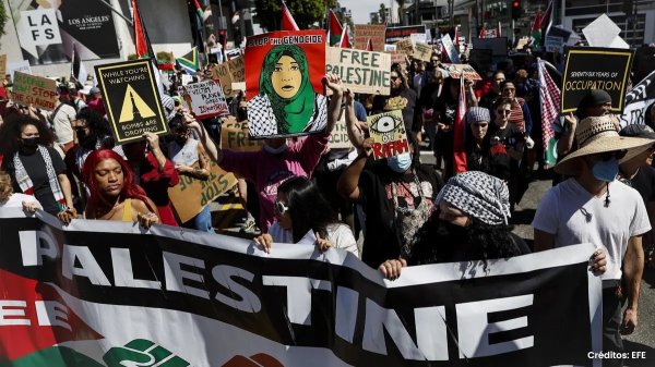 Protestas contra invasión israelí de Gaza retrasa los Premios Oscar 