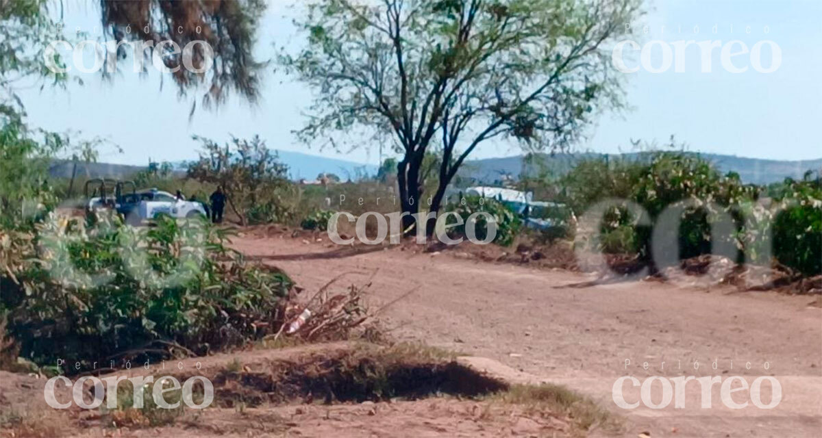 Hallan cuerpo en camino a comunidad de Santa Elena, Irapuato