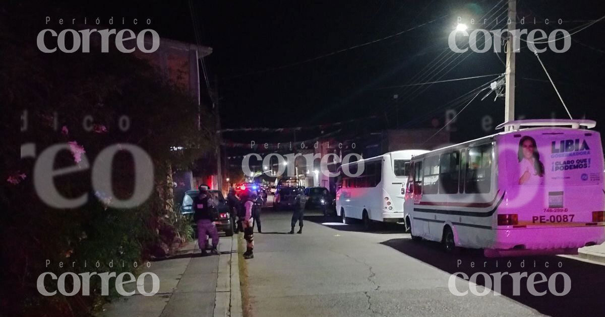 Balacera en la comunidad Estación de Pénjamo deja un herido grave 