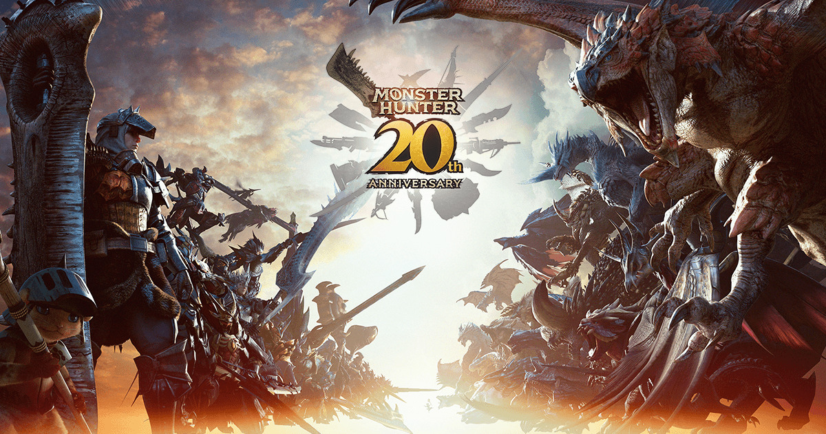 Capcom celebra el 20º aniversario de la franquicia Monster Hunter