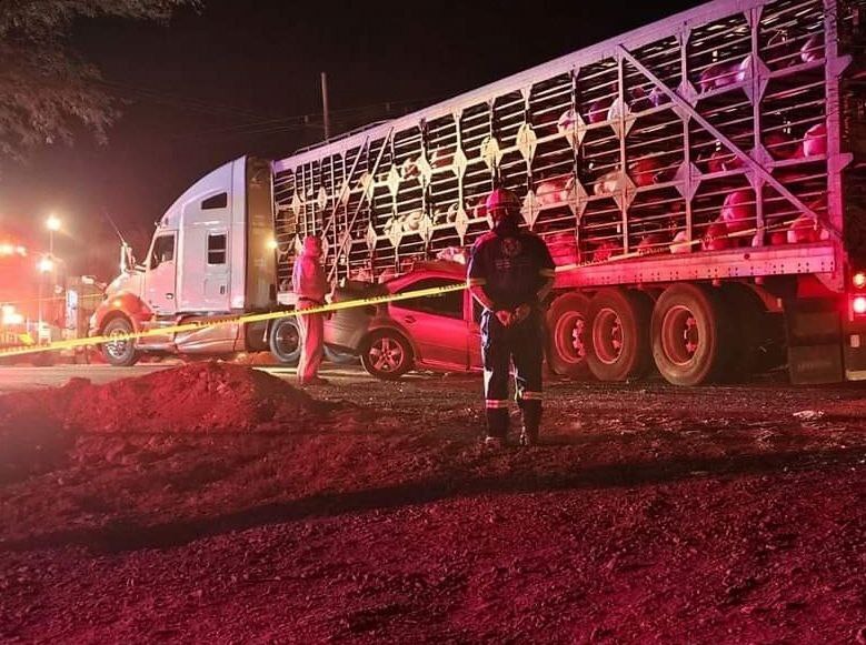 Choque en la carretera San Miguel de Allende-Dolores Hidalgo deja tres personas sin vida 