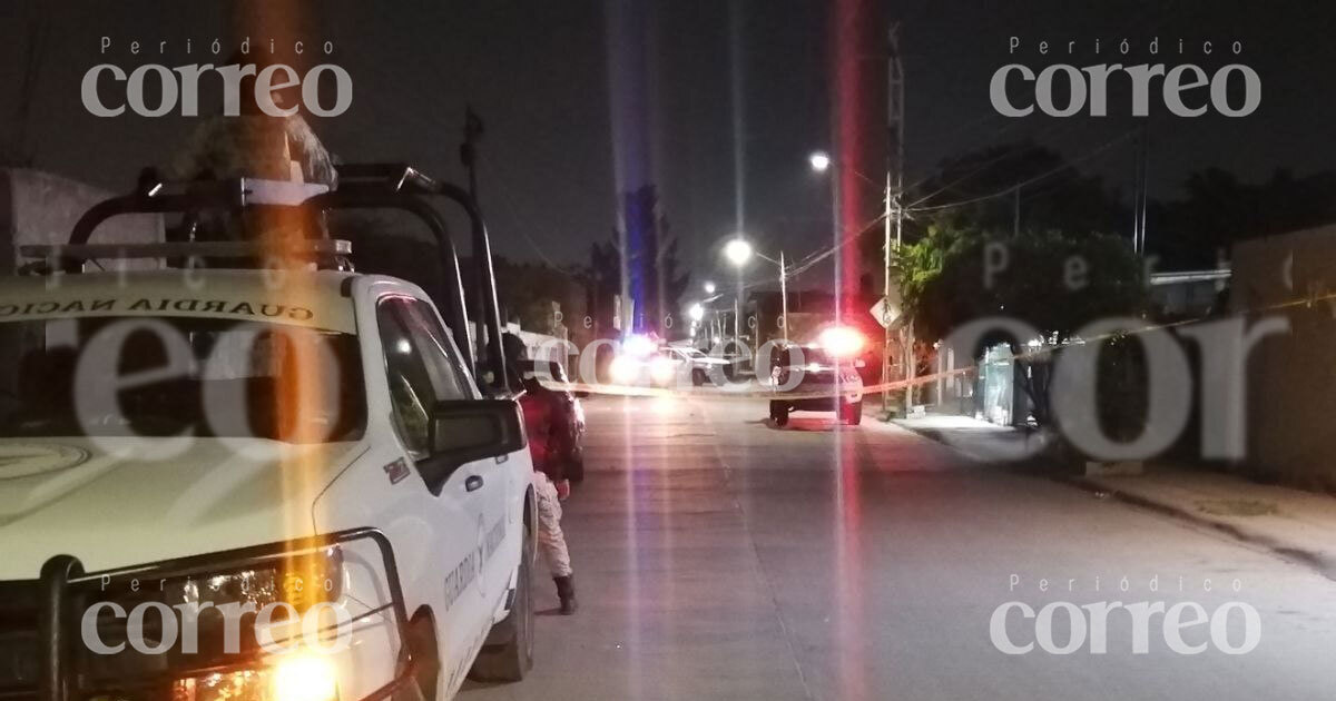 Balacera en la colonia Santa Rita en Celaya deja una persona sin vida