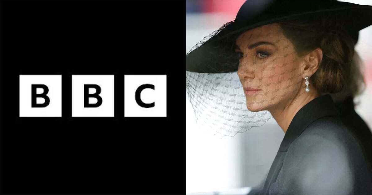 ¿Qué paso con el logo negro de la BBC y qué tiene que ver con Kate Middleton? 