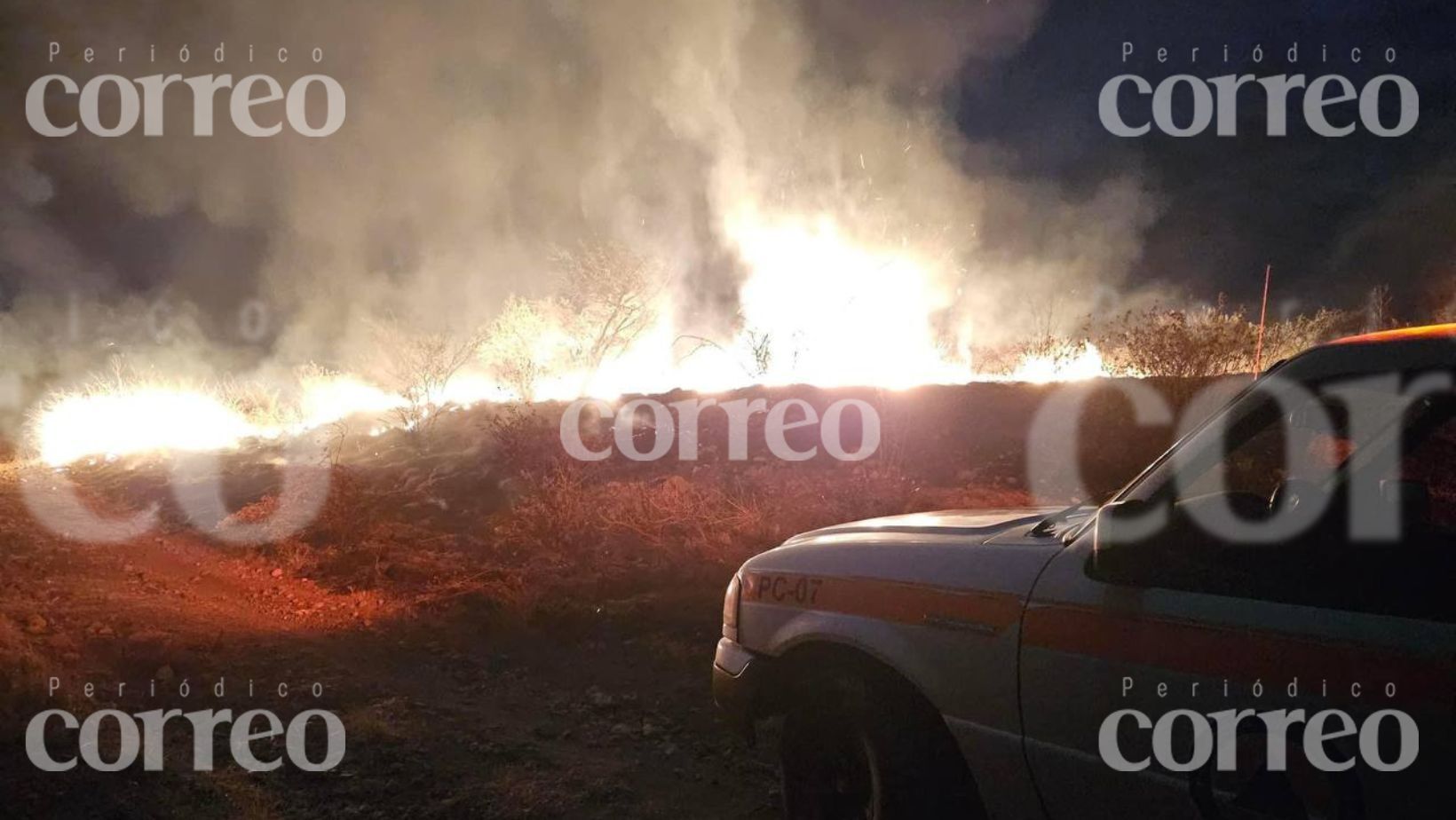 Recicladora en Guanajuato capital sufre grave incendio, ¿qué sucedió?