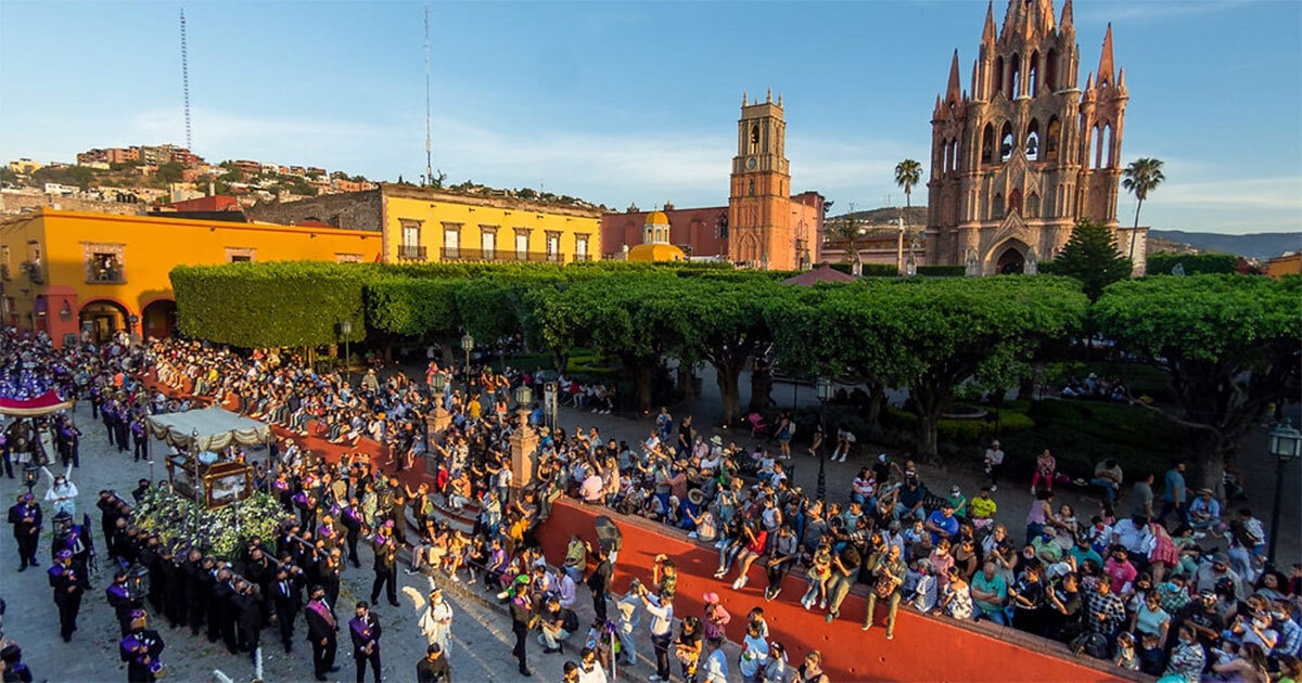 Se alista San Miguel De Allende para vivir tradicional Semana Santa 