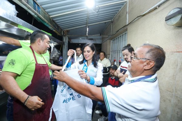 Alejandra Gutiérrez arranca campaña con jornada de 24 horas; promete seguridad en León