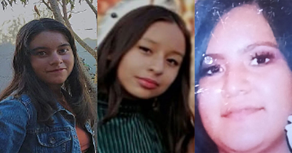 Buscan a Alexia, Joseline y Melissa, desaparecidas en San José Iturbide, León e Irapuato