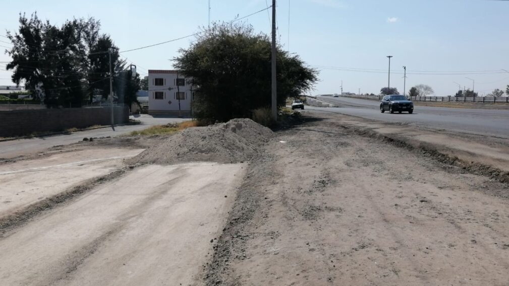 Esta es la verdad sobre la ‘calle misteriosa’ que construyen en la Celaya Querétaro