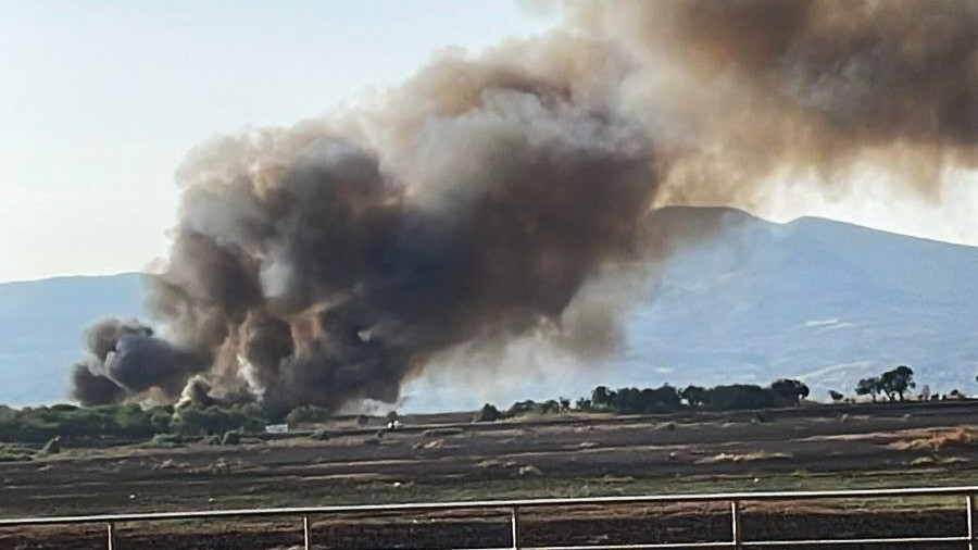 Vecinos de Laguna de Yuriria 'se acostumbran' a incendios por sequía 