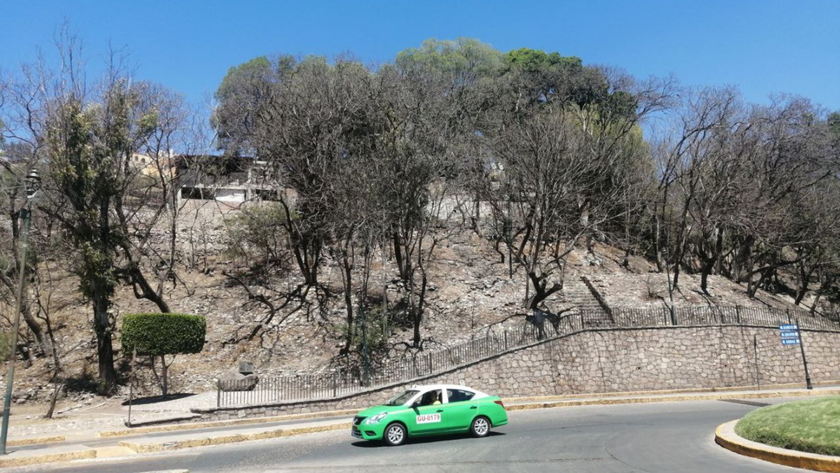 Sequía impacta en parques de Guanajuato Capital, así lucen ahora