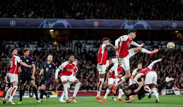 Resumen de la Champions League: Enfrentamiento parejo entre Arsenal vs Bayern