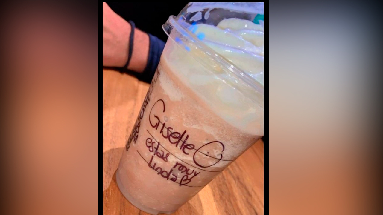  Caso Giselle de Starbucks enciende las redes al denunciar acoso por mensaje en vaso 