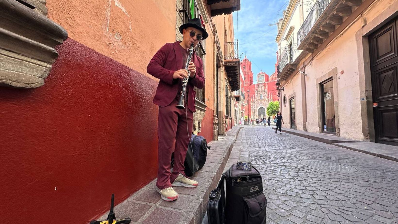 Benjamín García, el músico que encanta las calles de Guanajuato Capital