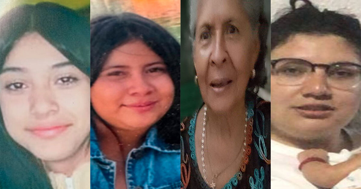 Buscan a Estefany, Jhade, Ofelia y Paola, mujeres desaparecidas en Guanajuato; dos son de León