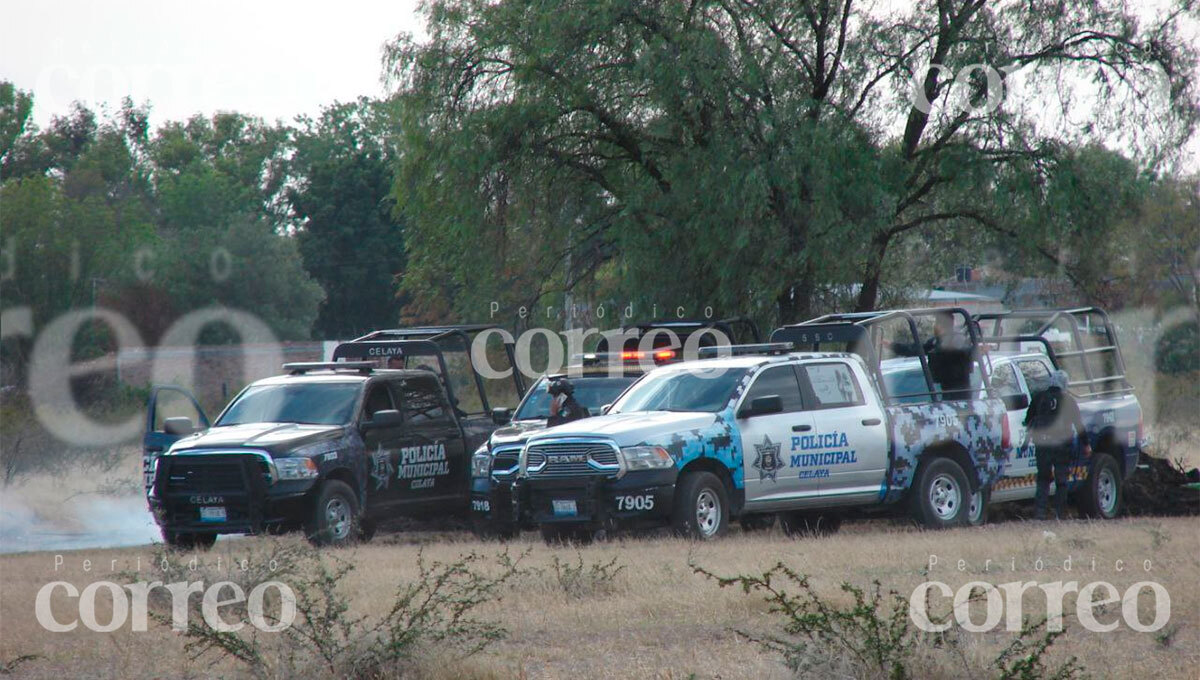 Hallan cadáver en camino de Lindero a Pela Vacas en Celaya 