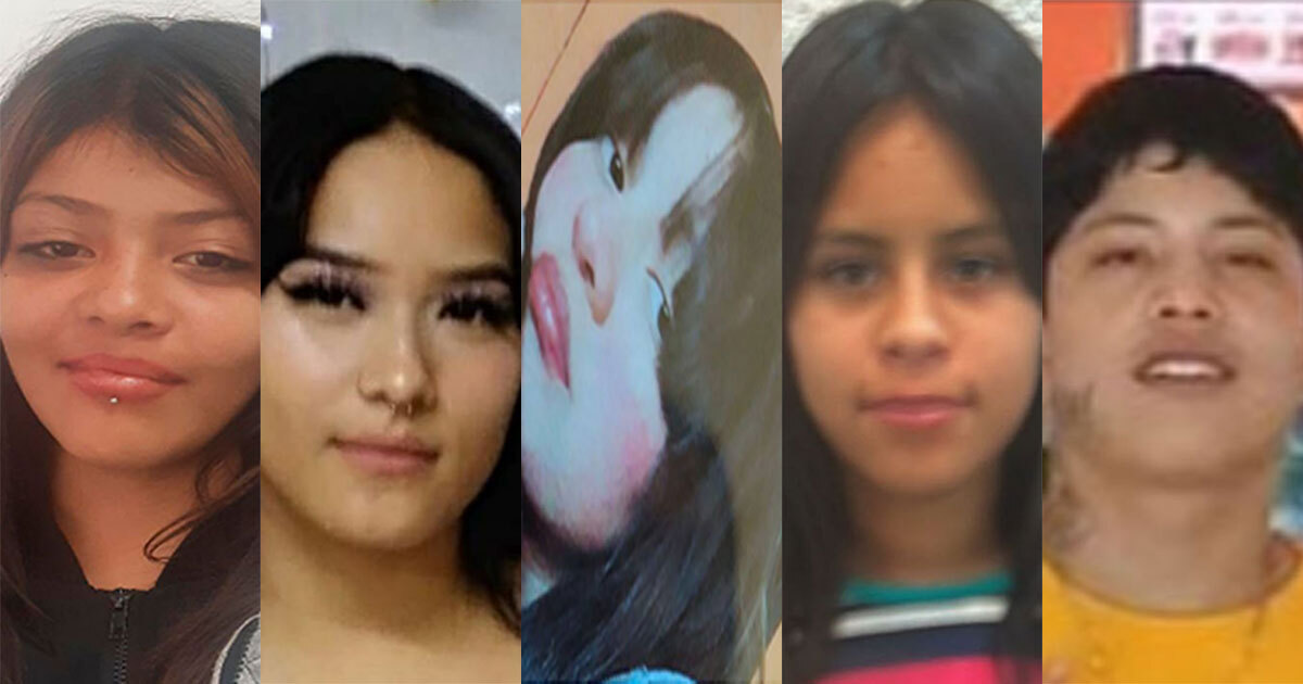 Buscan a Stephanie, María, Jennifer, Lucero y Brandon, adolescentes desaparecidos en Guanajuato