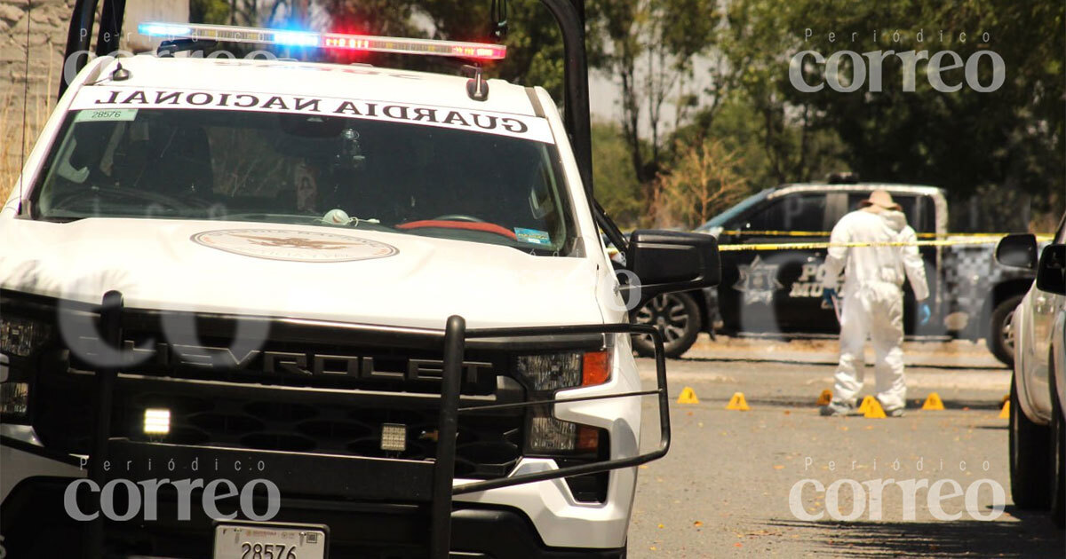 Balacera en la colonia Los Mezquites de Celaya deja un hombre sin vida y un menor herido 