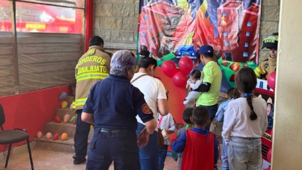 ¿Sin planes para el Día del Niño? Bomberos organizan Rally en Guanajuato capital