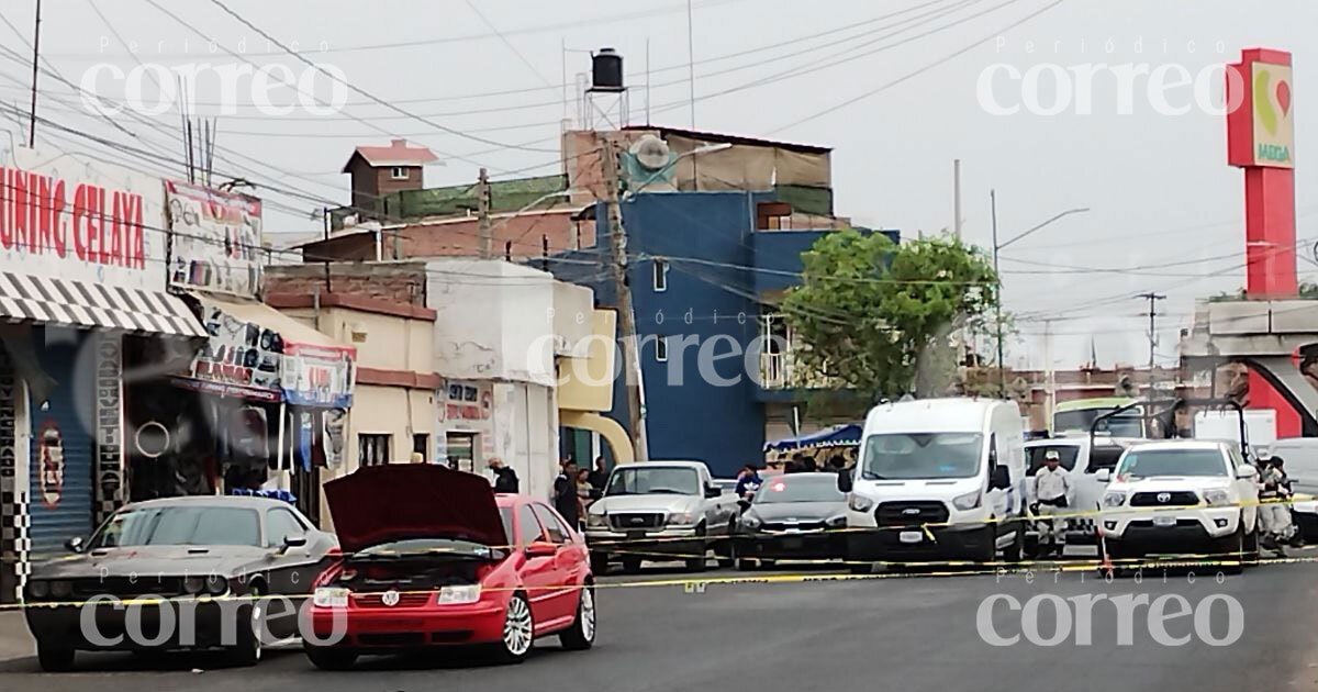 Asesinan a dueño de negó en la calle Ignacio Allende de Celaya 