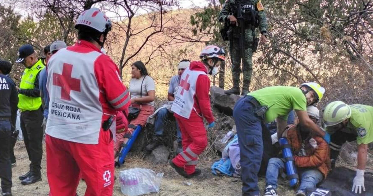 Lista de los peregrinos de San Luis de la Paz lesionados en accidente de Malinalco, Edomex