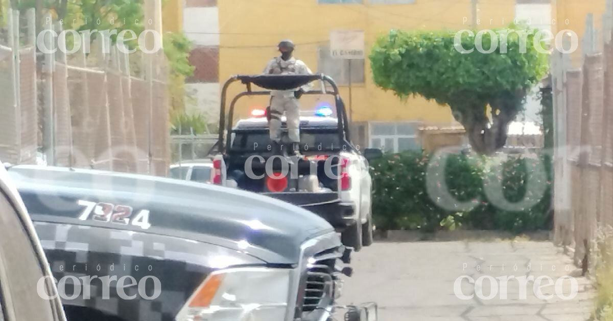 Balacera en la colonia Los Pinos de Celaya causa pánico; hay al menos una persona lesionada 