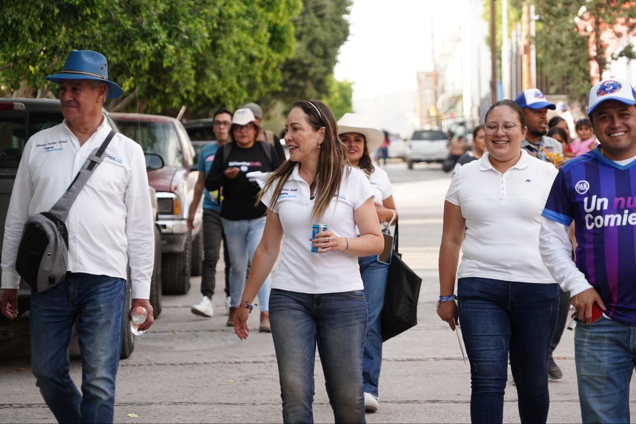 Ofrece Samantha Smith mayor seguridad, servicios públicos y entornos seguros en La Sauceda de Guanajuato