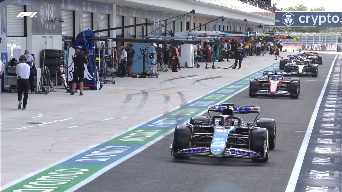 Clasificación Sprint del GP en Miami de la F1: Verstappen lidera, Checo Pérez tercero