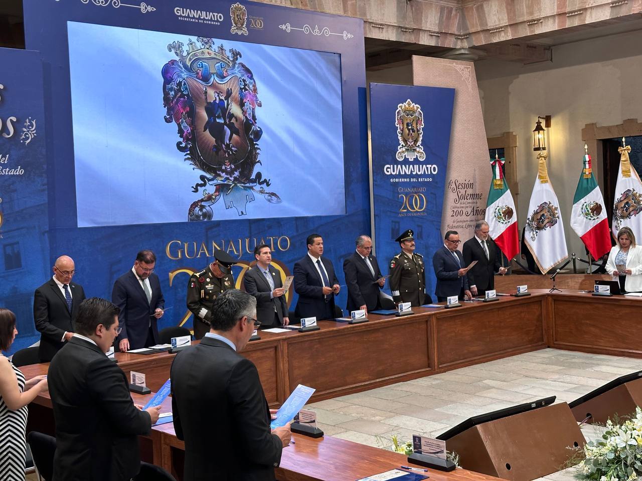 Así celebró Guanajuato los 200 años del Poder Ejecutivo del Estado