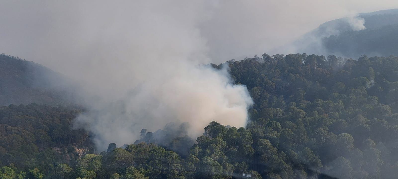 Incendio en Zinapécuaro eleva índices de contaminación en Acámbaro 