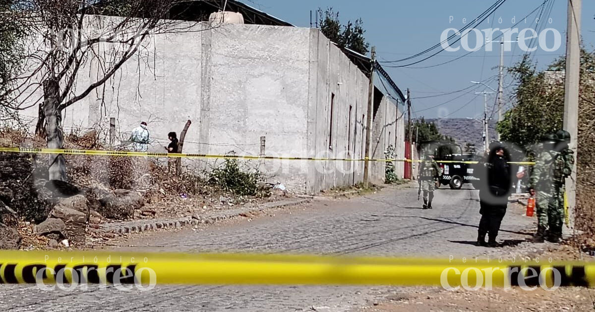 Descubren un cuerpo en la comunidad de San Vicente de Garma de Valle de Santiago 