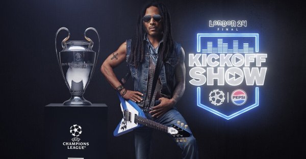 Lenny Kravitz encabezará el espectáculo de la final de la Champions League