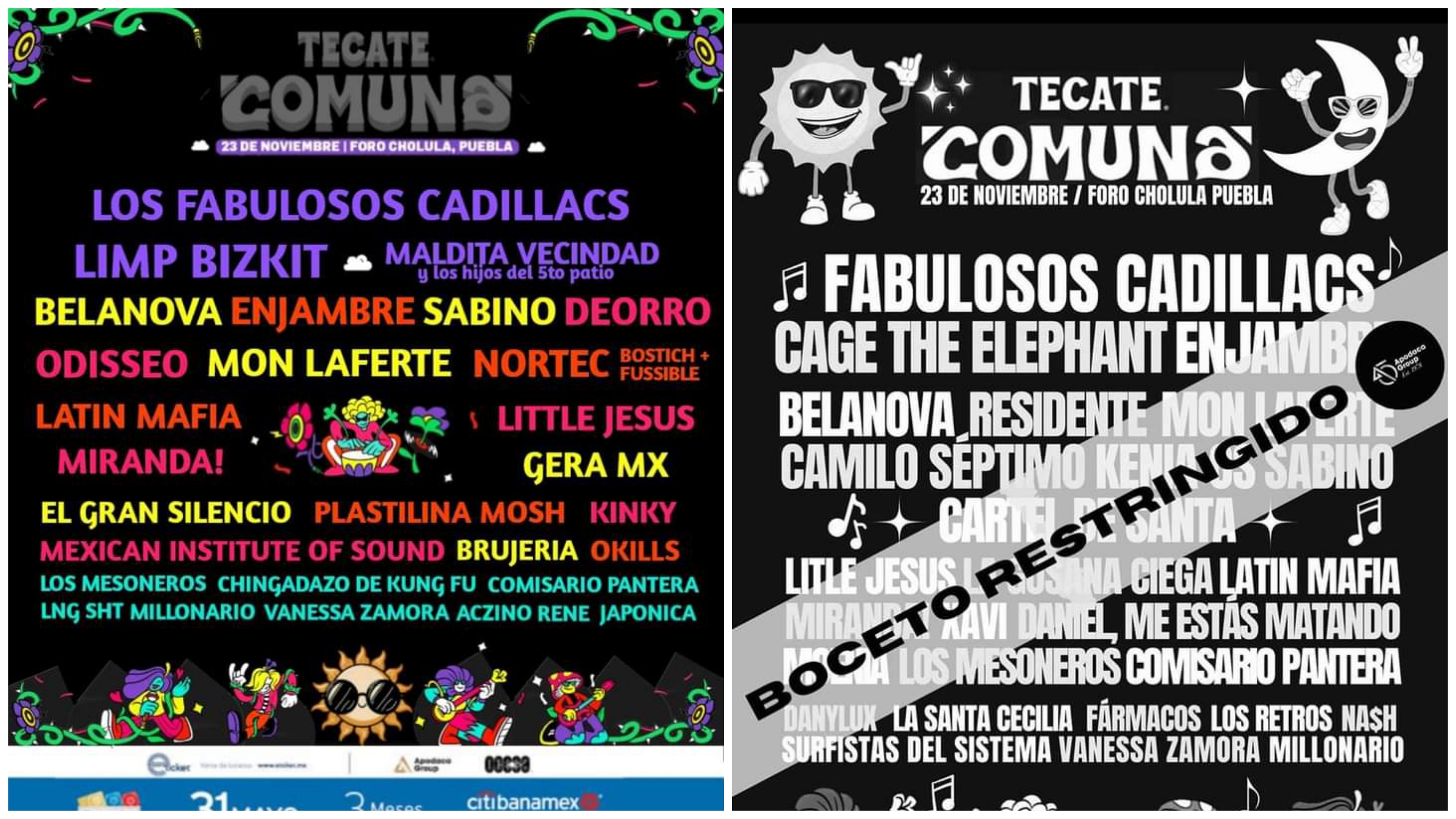 Circula posible cartel de artistas para el Tecate Comuna