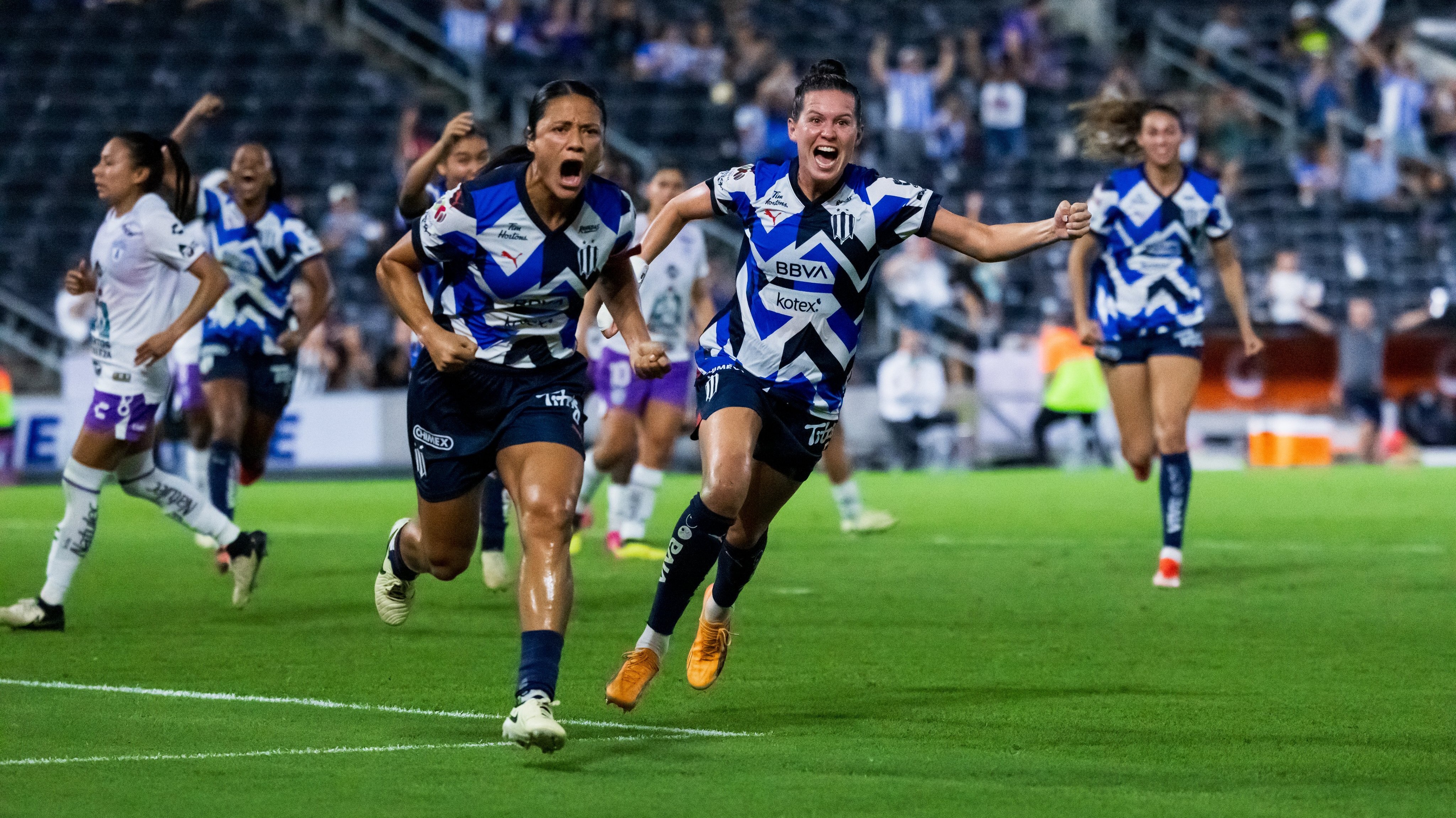 Rayadas toma ventaja ante Pachuca en las semifinales del Clausura 2024