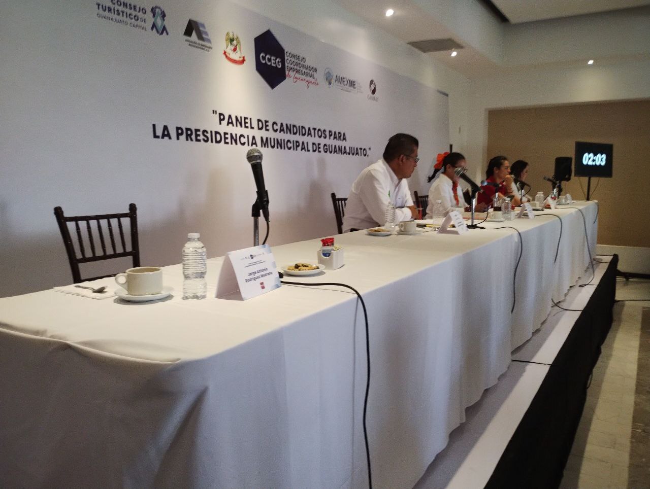 Sin hablar de educación o seguridad, candidatos de Guanajuato acuden a panel del CCE, ¿qué propusieron? 