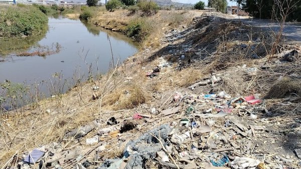 Agricultores urgen limpiar al Río Lerma en Guanajuato: 'es un basurero', lamentan 