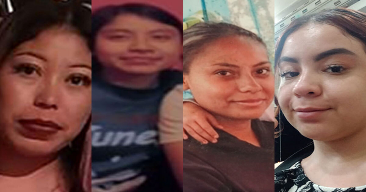 Buscan a María Isabel, Guadalupe, Dalila y Yesenia, mujeres desaparecidas en Guanajuato