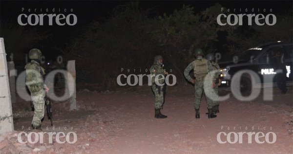 Balacera en la comunidad San José de las Moras de Pénjamo deja un muerto y cuatro detenidos 