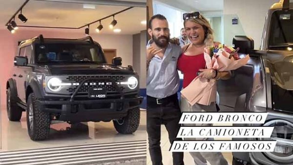 Wendy Guevara estrena camioneta Ford Bronco ¿cuánto vale? 