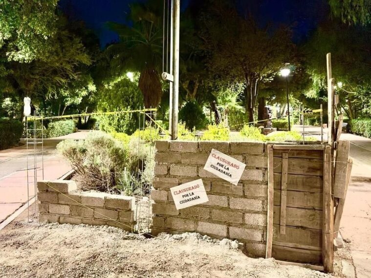 Critican construcción de barda en el Parque Juárez de San Miguel de Allende: “es grotesca”