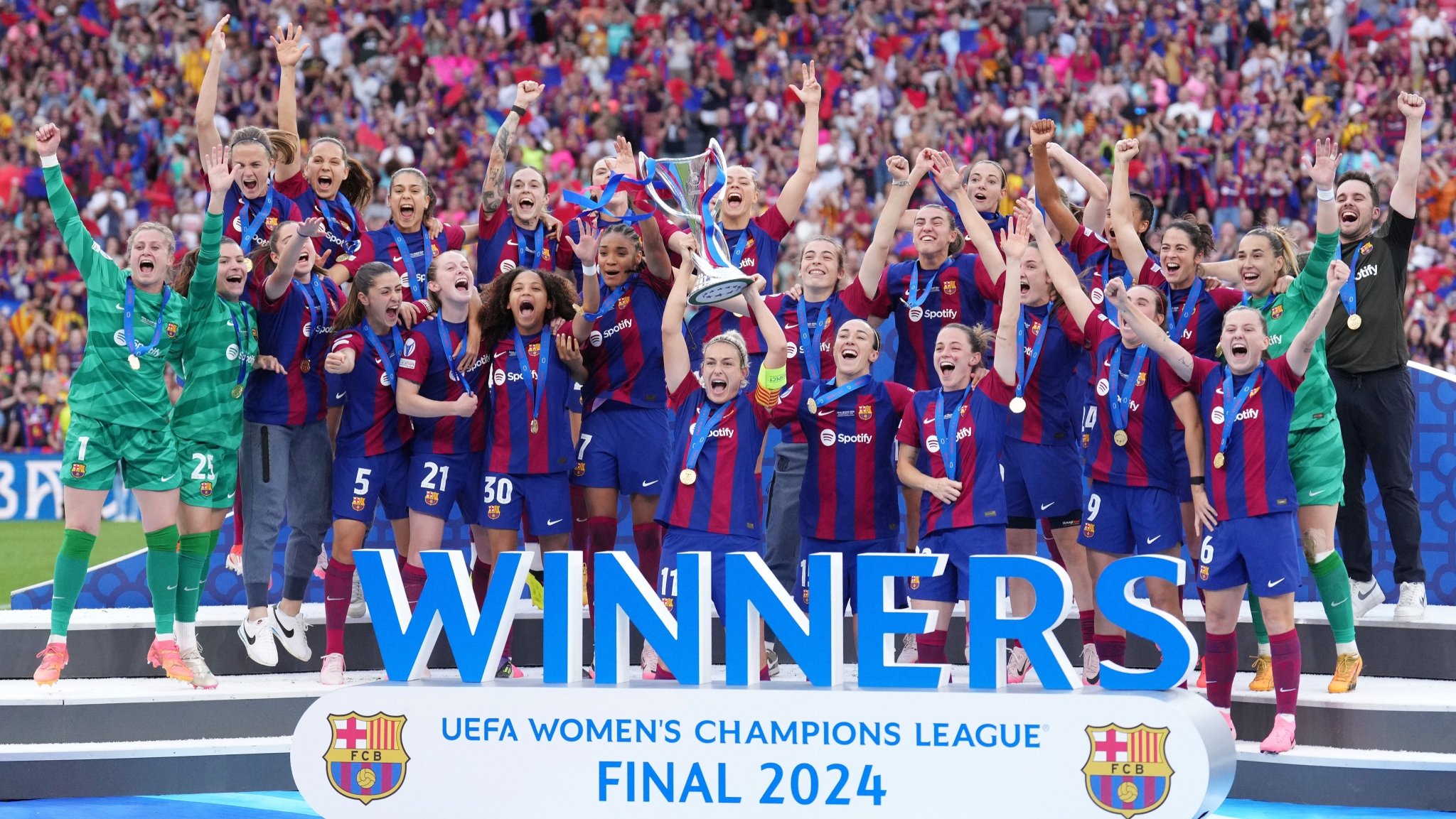 Barcelona vence a Lyon y gana su tercera Champions League Femenina